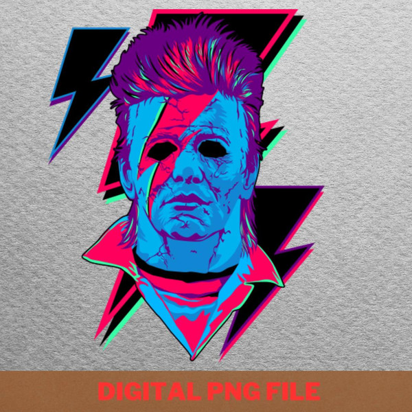 Mikey Glamdust - Bowie Diamond Dogs PNG, David Bowie PNG, Pop Art Digital Png Files.jpg