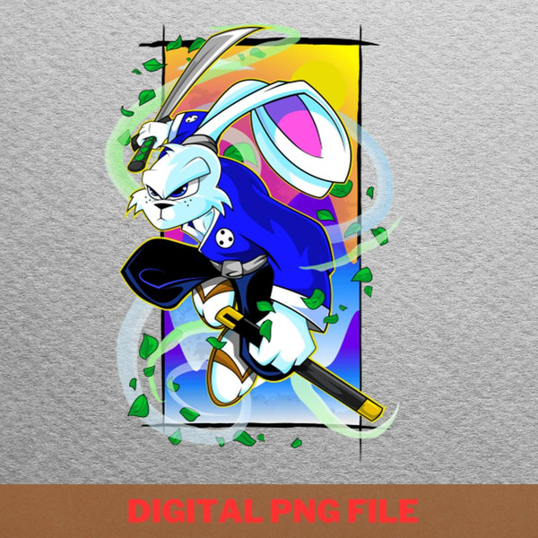 Usagi Duty Calls Samurai Rabbit PNG, Usagi PNG, Sailor Senshi Digital.jpg