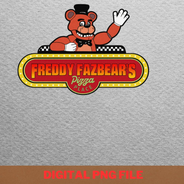 Five Nights At Freddy Accessories Accessorize PNG, Best Seller PNG, Golden Freddy Digital Png Files.jpg