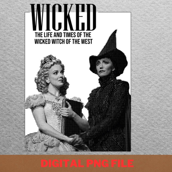 Wizard Of Oz Witch Fear PNG, Wicked Witch PNG, Judy Garland Digital Png Files.jpg