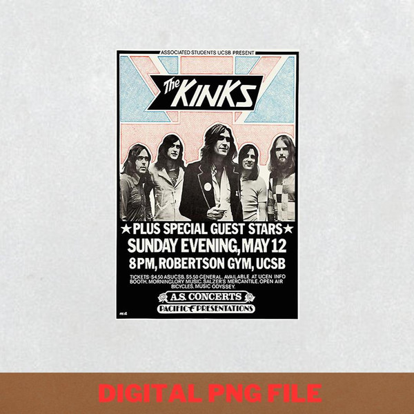 The Kinks Band Legacy PNG, The Kinks Band PNG, The Kinks Logo Digital Png Files.jpg