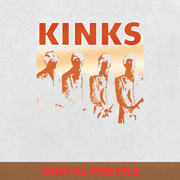The Kinks Band Lyrics PNG, The Kinks Band PNG, The Kinks Logo Digital Png Files.jpg