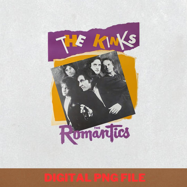 The Kinks Band Sound PNG, The Kinks Band PNG, The Kinks Logo Digital Png Files.jpg