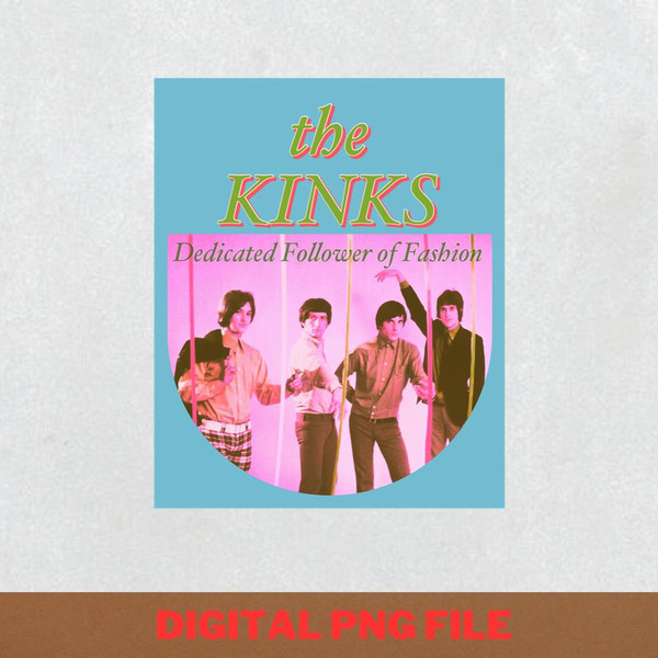 The Kinks Band Cultures PNG, The Kinks Band PNG, The Kinks Logo Digital Png Files.jpg