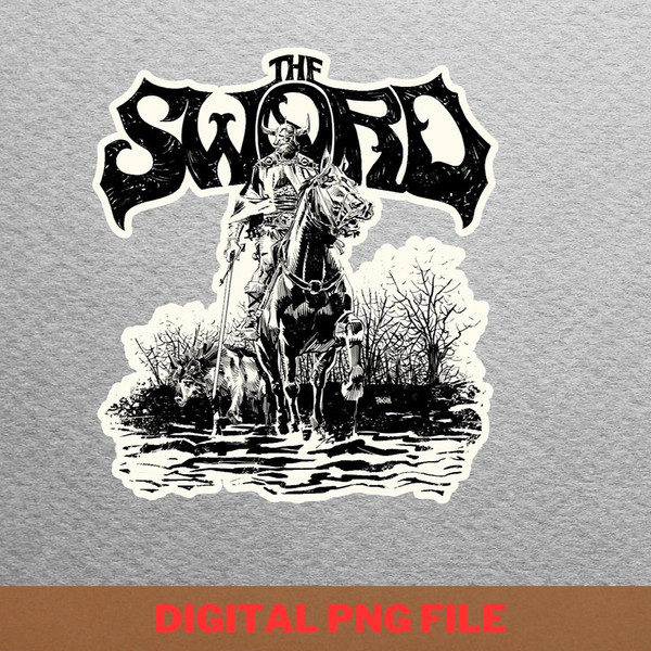 The Sword Band Riffs , The Sword Band PNG, Sword In The Stone Digital Png Files.jpg