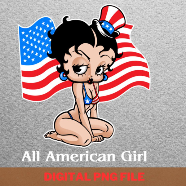 Betty Boop 4Th Of July - Betty Boop Dance PNG, Betty Boop PNG, Patent Image Digital Png Files.jpg