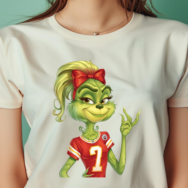 The Grinch Vs Chiefs Logo Mischievous Mascot Match PNG, The Grinch Vs Chiefs Logo PNG, Chiefs Grinch Digital Png Files.jpg