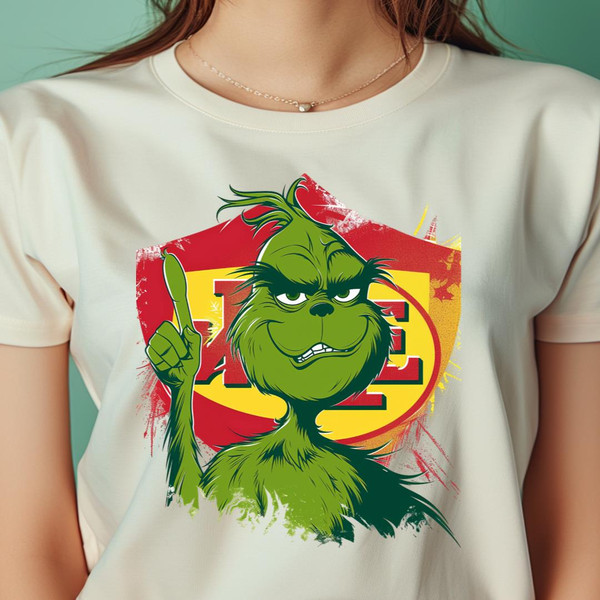 The Grinch Vs Chiefs Logo Stealing Victory Spotlight PNG, The Grinch Vs Chiefs Logo PNG, Chiefs Grinch Digital Png Files.jpg