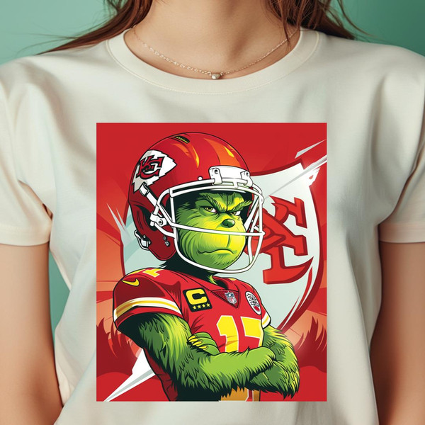 The Grinch Vs Chiefs Logo Villain Vs Victory PNG, The Grinch Vs Chiefs Logo PNG, Chiefs Grinch Digital Png Files.jpg