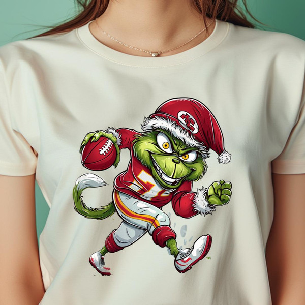 The Grinch Vs Chiefs Logo Badges Battle Ball PNG, The Grinch Vs Chiefs Logo PNG, Chiefs Grinch Digital Png Files.jpg