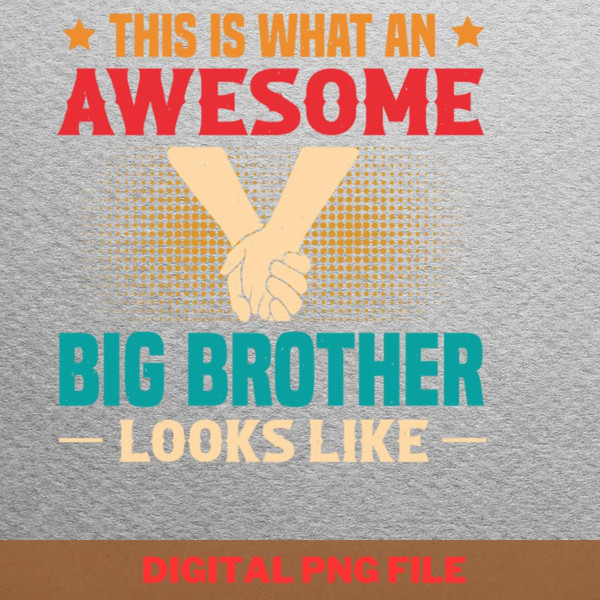 Big Brother Explains PNG, Big Brother  PNG, Funny Family Digital Png Files.jpg