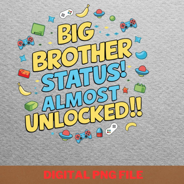 Big Brother Influences PNG, Big Brother  PNG, Funny Family Digital Png Files.jpg