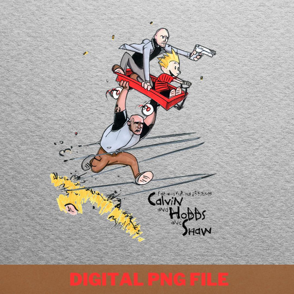 Calvin And Hobbes Genius Plans PNG, Calvin and Hobbes PNG, Bill Watterson Digital Png Files.jpg