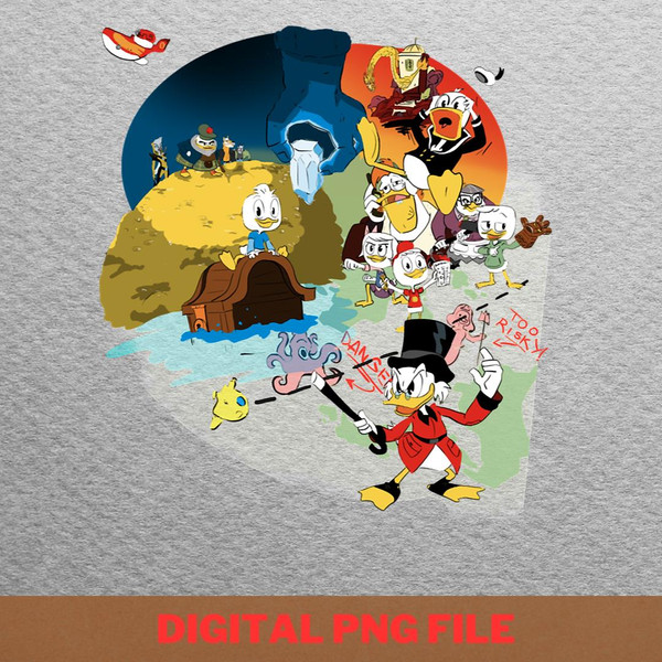 Donald Duck Background PNG, Duck Donald PNG, Huey Duck Digital Png.jpg