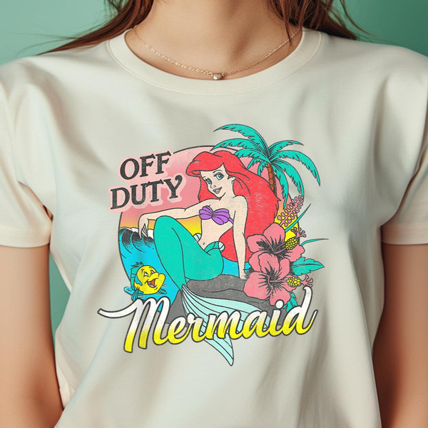 Disney Little Mermaid Ariel Off Duty PNG, The Little Mermaid PNG, Under The Sea Digital Png Files.jpg