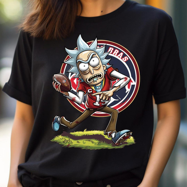 Rick And Morty Vs Atlanta Braves Hits Pitch PNG, Rick And Morty PNG, Atlanta Braves Digital Png Files.jpg