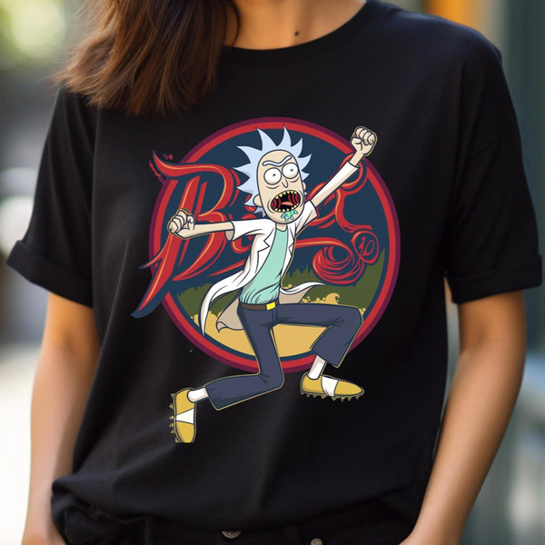 Rick And Morty Vs Atlanta Braves Field Day PNG, Rick And Morty PNG, Atlanta Braves Digital Png Files.jpg