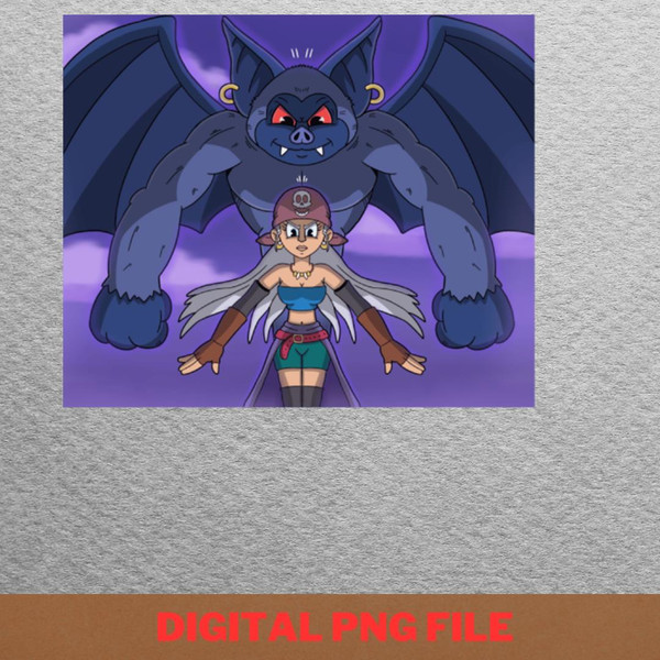 Dragon Bleu - Cuphead Kinetic Kicks PNG, Cuphead PNG, Cartoon Digital Png Files.jpg