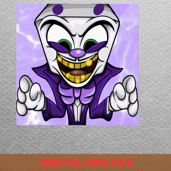 King Dice By Sjogren - Cuphead Yummy Yields PNG, Cuphead PNG, Cartoon Digital Png Files.jpg