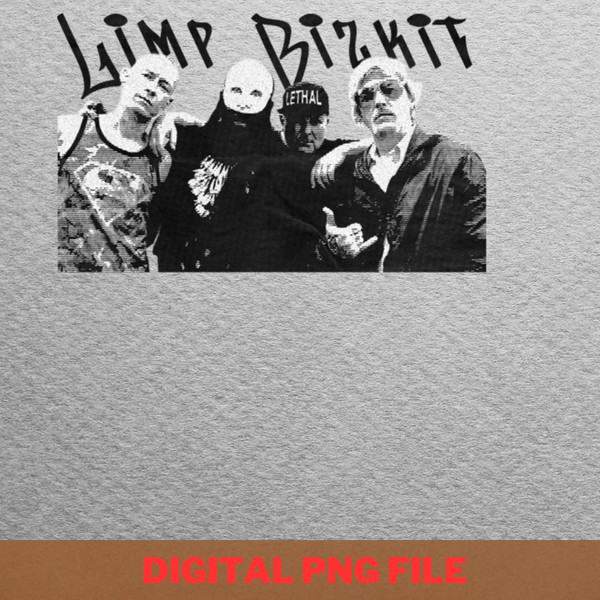 Limp Bizkit Unorthodox Music Videos PNG, Limp Bizkit PNG, Heavy Metal Digital Png Files.jpg