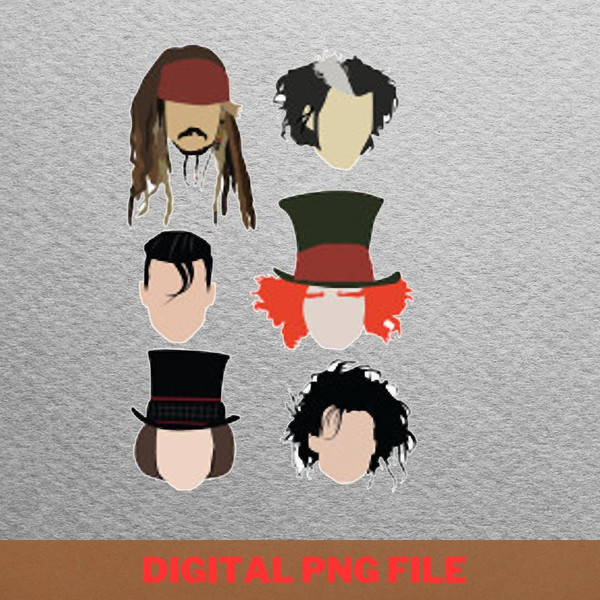 Johnny Depp Kids PNG PNG, Johnny Depp PNG, Jack Sparrow Digital Png Files.jpg