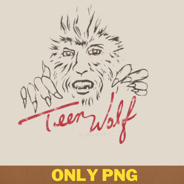 Fantasy Dreamscapes Manipulated Teen Wolf PNG, Best Selling PNG, Vampire Digital Png Files.jpg