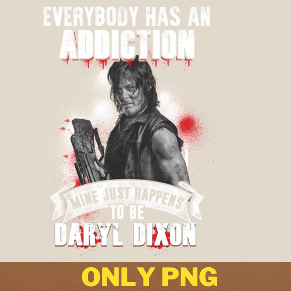 Fantasy Mystical Powers Awaken Addiction Daryl PNG, Best Selling PNG, Vampire Digital Png Files.jpg