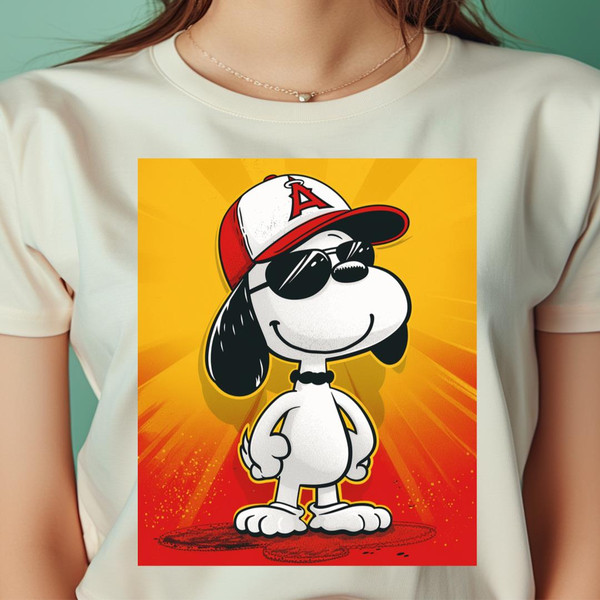 Snoopy Vs Los Angeles Angels Beagle Brilliant Bout PNG, Snoopy PNG, Los Angeles Angels Digital Png Files.jpg