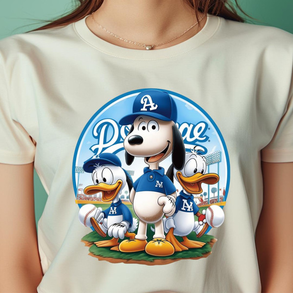 Snoopy Vs Los Angeles Dodgers Animated Arm PNG, Snoopy PNG, Los Angeles Dodgers Digital Png Files.jpg