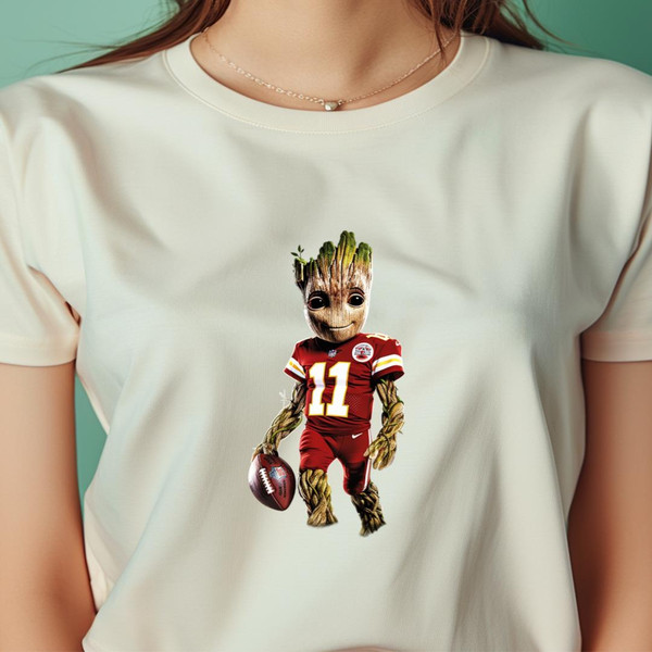 Groot Clutches Football Tight PNG, Groot Vs Chiefs Logo PNG, Chiefs Logo Digital Png Files.jpg