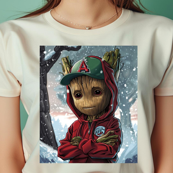 Groot Vs Los Angeles Angels Sycamores Swing Success PNG, Groot PNG, Los Angeles Angels Digital Png Files.jpg