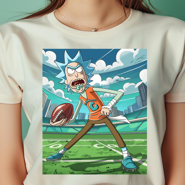 Rick And Morty Vs Miami Marlins Sci-Fi Series Showdown PNG, Rick And Morty PNG, Miami Marlins Digital Png Files.jpg