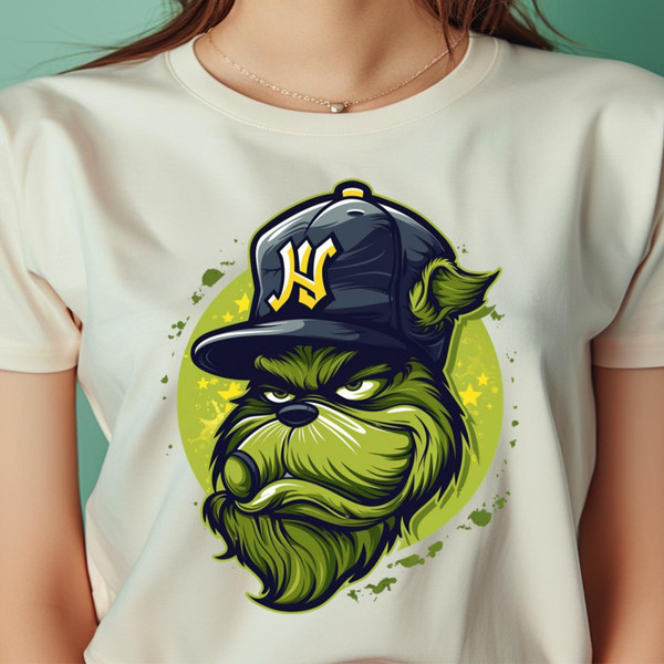 The Grinch Vs Milwaukee Brewers Brewers Battle Bahhumbug PNG, The Grinch PNG, Milwaukee Brewers Digital Png Files.jpg