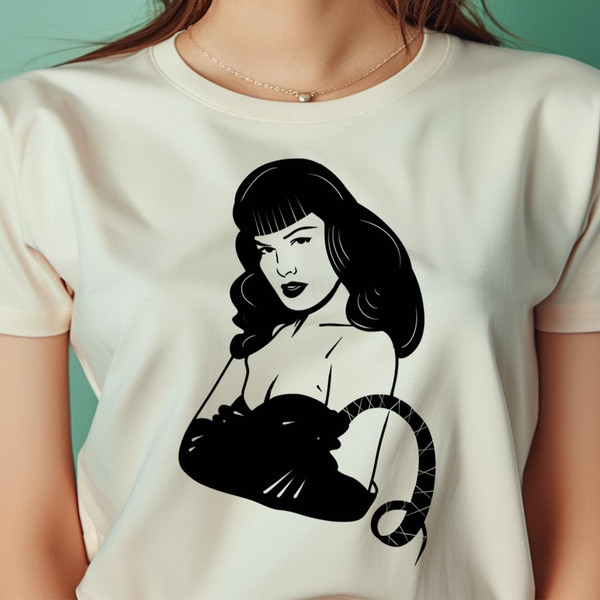 Bettie Page Feminist Icon PNG, Bettie PNG, Page Digital Png Files.jpg