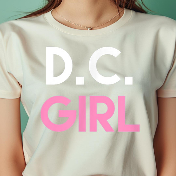 Dc Girl - Washington Dc Shirts For Women And Girls PNG, The Powerpuff Girls PNG, Girl Power Digital Png Files.jpg