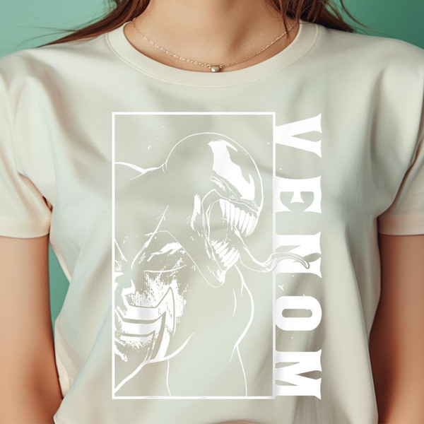 Marvel Venom Side View Tongue Out Graphic PNG, Venom PNG, Symbiote Digital Png Files.jpg