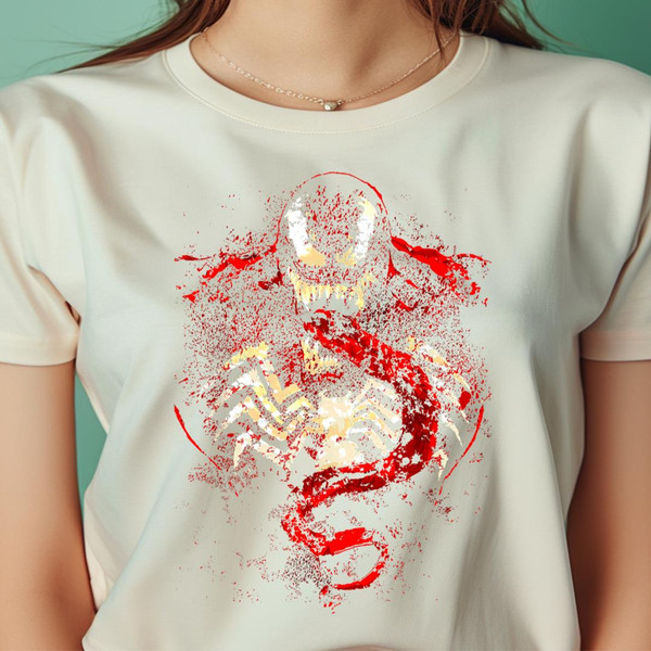 Marvel Venom Splatter Tongue Cut-Out Graphic PNG, Venom PNG, Symbiote Digital Png Files.jpg