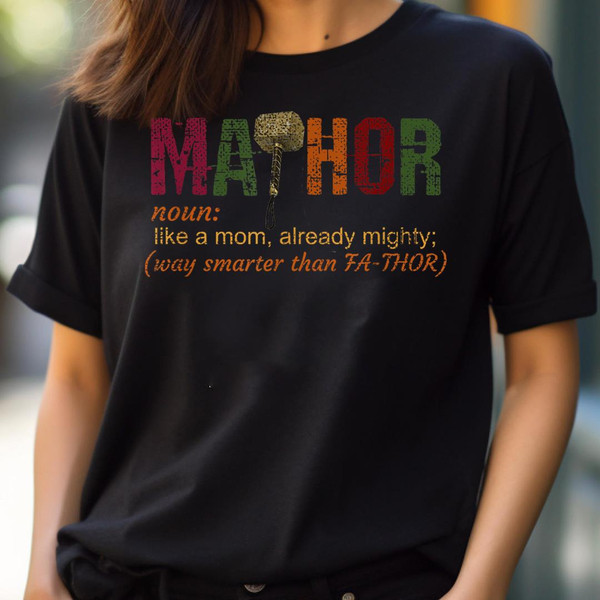 Ma-Thor Like A Mom, Already Mighty, Way Smarter Than Fathor PNG, Thor PNG, Thor Ragnarok Digital Png Files.jpg