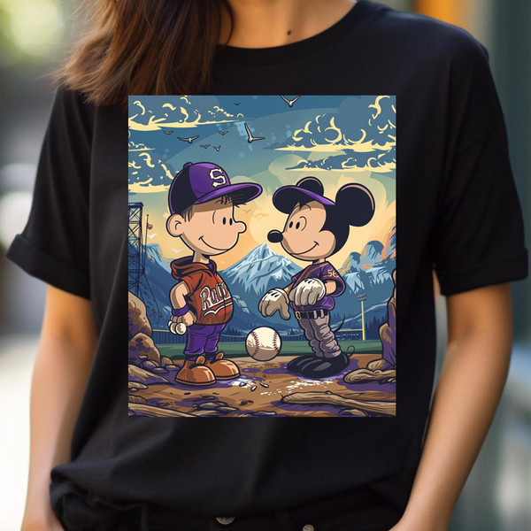 Dance-Off Rockies Logo And Micky PNG, Micky Mouse Vs Colorado Rockies logo PNG, Micky Mouse Digital Png Files.jpg