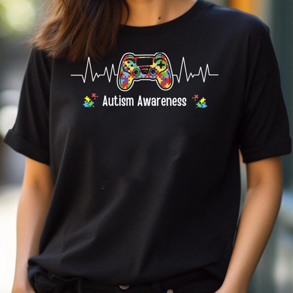 Autism Awareness Controler Gamer, Uniquely You Its Ok To Be Different PNG, Its Ok To Be Different PNG.jpg