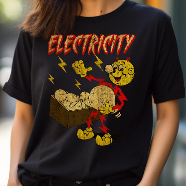 Reddy Kilowatt, Light - Immediate Action Needed Electricity Will Kill You PNG, Electricity Will Kill You PNG.jpg