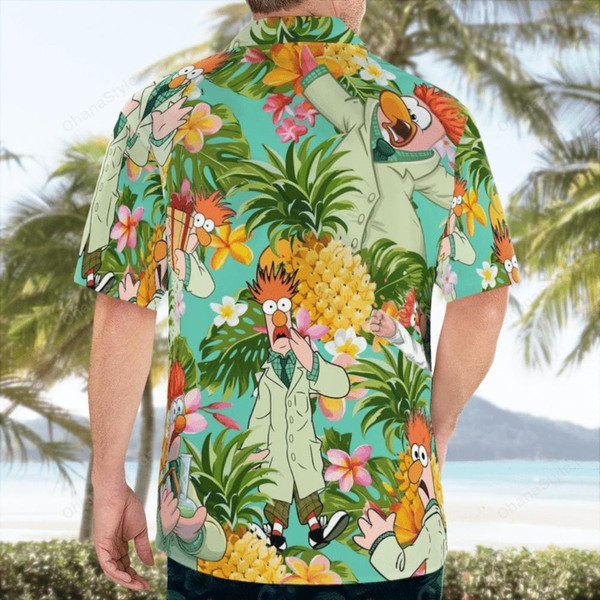 Beaker Muppets Tropical Hawaiian Shirt.jpg