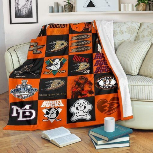 Anaheim Ducks Sherpa Fleece Quilt Blanket BL0119 - Wisdom Teez.jpg