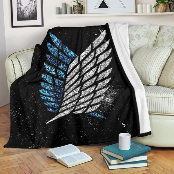 Attack On Titan Anime Sherpa Fleece Quilt Blanket BL2978 - Wisdom Teez.jpg