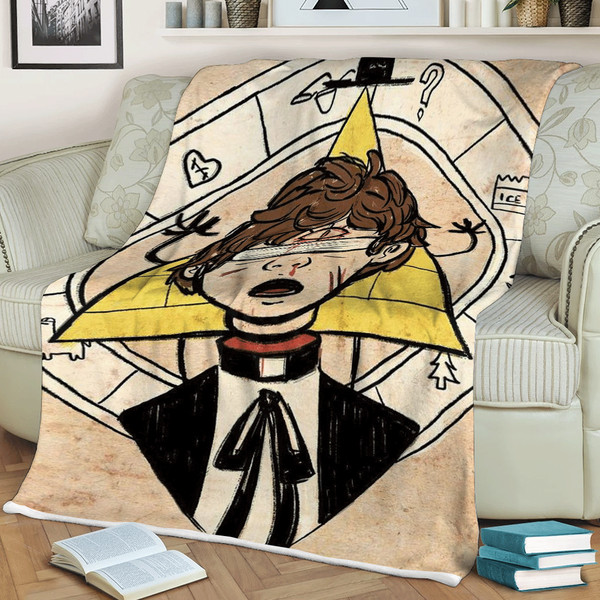 Bipper Gravity Falls The Love God Disney Cartoon Television Series Sherpa Fleece Quilt Blanket BL2462 - Wisdom Teez.jpg