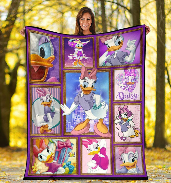 Daisy Duck Sherpa Fleece Quilt Blanket BL1978 - Wisdom Teez.jpg