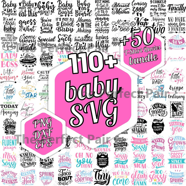 110+ Baby SVG Bundle, Baby Shower SVG, Newborn SVG Bundle, Baby Quote Bundle, Cute Baby Saying svg, Funny Baby svg, Baby Girl Svg, Onesies.jpg