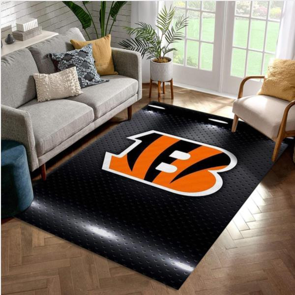 Cincinnati Bengals Nfl Rug Living Room Rug Home Decor Floor Decor.jpg