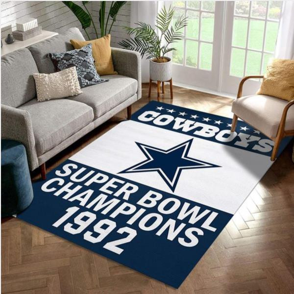 Dallas Cowboys 1992 Nfl Rug Living Room Rug Home US Decor.jpg