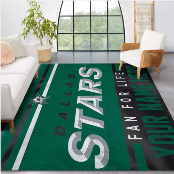 Dallas Stars Personal NHL Team Logo Area Rug Sport Living Room Rug.jpg